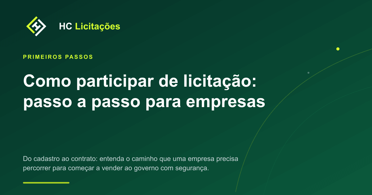 Ilustração do conteúdo: Como participar de licitação: passo a passo para empresas